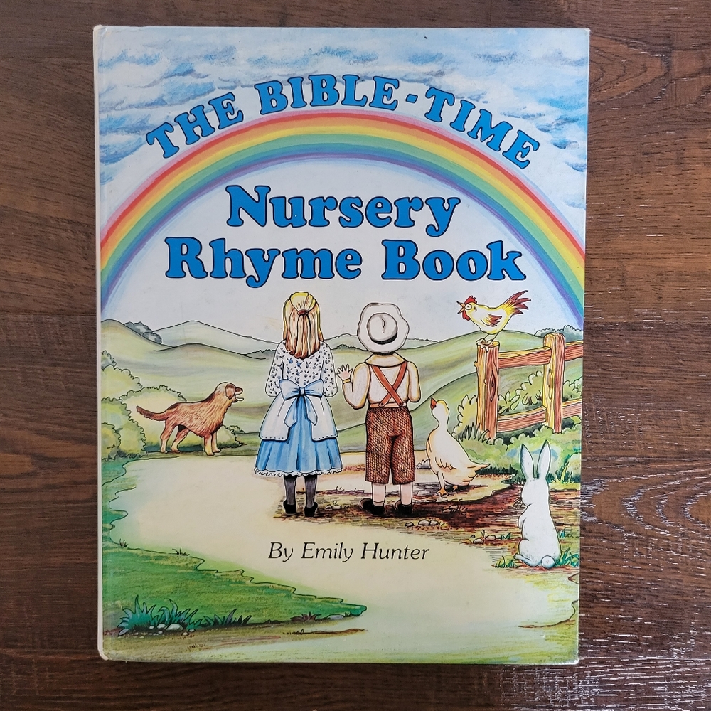 Vintage Bible Nursery Rhyme Book